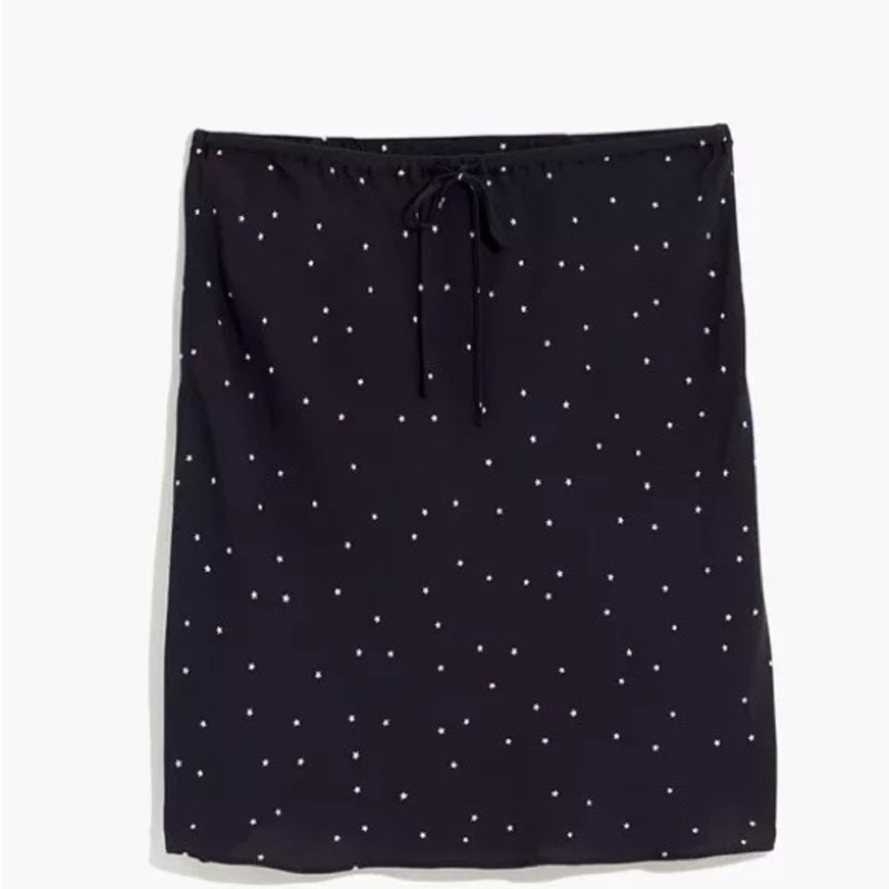 Madewell Drawstring Skater Star Skirt 00